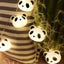 40-Light 3D Panda String Lights – Warm White USB/Battery-Powered LED Decor Main Product Image