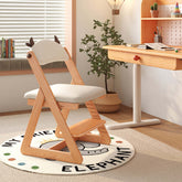 Adjustable height writing chair with backrest for comfortable learning and study main product image