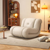 Comfortable rocking recliner sofa chair with ergonomic backrest for leisure and relaxation main product image