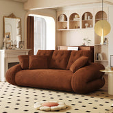 Cocochairs Corduroy Folding Sofa Bed – Pet-Friendly Floor Couch for Pets & People