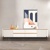 Modern TV stand made of high quality sintered stone with sleek and durable design main product image