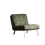 Minimalist Sage Arm Chair in modern decor