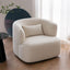 Contemporary arm chair without nailhead trim