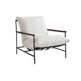 White slipcover for easy maintenance