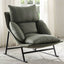 Solid color modern chair for relaxing