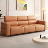 Stain resistant sofa in apricot color