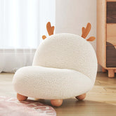 Little Deer kids lazy sofa stool chair, comfortable and compact seating for children main product image