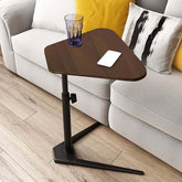 Adjustable C-Shaped Laptop Table With Rubber Wood Top Main Product Image