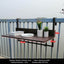 Adjustable Hanging Balcony Table - Technical Wood