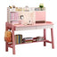 Adjustable Kids Desk with Hutch – Rubberwood, Ergonomic Design