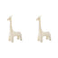 Animal Design Black Plastic Kids Stool - Novelty Seating for Playrooms