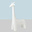 Animal Design Black Plastic Kids Stool - Novelty Seating for Playrooms