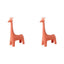 Animal Design Black Plastic Kids Stool - Novelty Seating for Playrooms