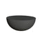 Bowl-Shaped Concrete Coffee Table with Rounded Silhouette and Minimalist Modern Design
