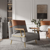 Modern 33.5-inch convertible sofa bed upholstered in fabric for versatile living spaces main product image