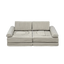Cream Textured Modular Play Sofa for Kids, Stackable Lounge Series