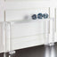 Crystal Clear Acrylic Console Table With Glass Top Main Product Image
