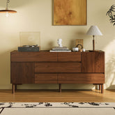 Cocochairs Modern Sideboard Credenza – Entryway, Living Room & Dining Storage Cabinet