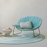 Durable Outdoor Rattan Sofa with Chic Color Options Main Product Image