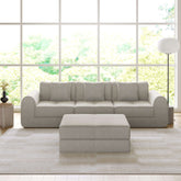 Modular convertible sofa bed that can be freely combined for versatile floor seating main product image