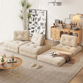 Convertible modular floor couch for living room, perfect for flexible seating and lounging main product image