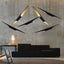 Fly Modern Aluminum Pendant Light – Black & Gold Linear Island Fixture Main Product Image