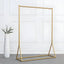 Glam Gold Metal Hall Tree Coat Rack – Minimalist Entryway Hanging Rail Main Product Image