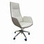 Glide High-Back Leather Office Chair with Dual-Tone Upholstery Main Product Image