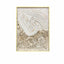 Handcrafted Mother of Pearl Wall Art Series with Gold Frame Relief
