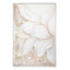 Handmade Mother of Pearl Wall Art Diptych with Lotus Relief and Soft Gold Glow