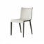Italian Minimalist Saddle Leather Dining Chair Series with Wraparound Arms