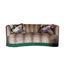 Leopard Jacquard Velvet Tassel Sofa Series With Curved Lounge Silhouette
