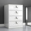 Lockable Fireproof Metal File Cabinet With Versatile Vertical Storage