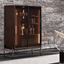 Luxury Modern Oak Wine Cabinet With Shelves & Drawers Main Product Image