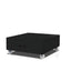 Minimalist Metal Rolling Storage Cabinet With Shelves and Doors