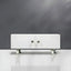 Minimalist Steel Rolling Storage Cabinet With Shelves for Office