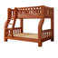 Modern Nut/Brown Wooden Bunk Bed with Multiple Options for Kids