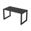 Modern Rectangular Outdoor Coffee Table – Manufactured Wood & Metal Frame