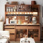 Modern Wood Kitchen Storage Cabinet With Drawers Main Product Image