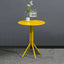 Modern Yellow Metal Outdoor Coffee Table – Round & Square Patio Table
