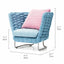 Nordic Outdoor Aluminum Sofa Set with Colorful Woven Design, 3-Piece Patio Lounge Furniture Set Dimensions