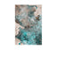 Oceanic Mother of Pearl Wall Art with Sculpted Texture for Living Spaces