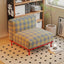 Plaid Sofa Series with Retro Colorblock Steel Frame for Creative Living Rooms