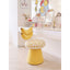 Sculptural Banana Vanity Stool with Swivel Base and Dopamine Decor Main Product Image