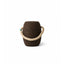 Sculptural Coffee Cork Stool and Natural Cork Side Table with Rope Handle Main Product Image