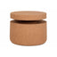 Sculptural Cork Side Table Series, Organic Geometric Accent Tables