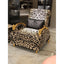 Sculptural Leopard Accent Chair Series With Gilded Serpent Arms