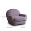 Sculptural Velvet Accent Chair With Swivel Base and Embrace Comfort Dimensions