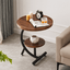 Simple Sofa Side Table With Iron Frame And Shelf Main Product Image