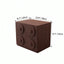 Solid Wood Modular Cabinets With Concentric Relief Detail and Quiet Storage Dimensions